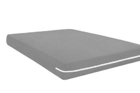 Kit 2 Capas Protetora De Colchão Casal Poliester Zíper Kit 2 Capas Protetora De Colchão Casal Poliester Zíper