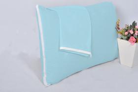 kit 2 Capas Protetora para Travesseiro Percal 100 Algodão 50x70cm Com Ziper