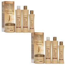 Kit 2 Capilar Chuva De Verniz Ação Antifrizz - Bio Instinto