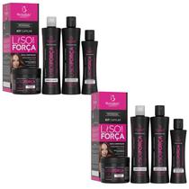 Kit 2 Capilar Liso Com Força Redução De Frizz - Bio Instinto