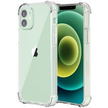Kit 2 Capinha Case Capa Transparente TPU Anti Impacto Iphone 12 Mini