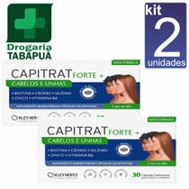 kit 2 Capitrat Cabelos E Unhas 30caps Gelatinosa - Kley Hertz