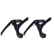 Kit 2 Capotraste Violão Nylon Aço Guitarra Hook Abs Plástico Kit 2 Capotraste Violão Nylon Aço Guitarra Hook Abs Plástico