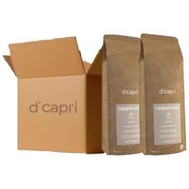 Kit 2 Cappuccinos Zero Açúcar e Sem Glúten 1 Kg Di Capri