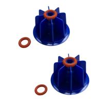 Kit 2 Cápsula Retrolavagem 2 Anéis Vedação Cafeteira Três Corações