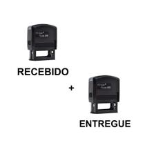 Kit 2 Carimbos (ENTREGUE, RECEBIDO) 302 Nykon Automático