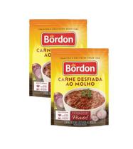 kit 2 Carne Desfiada Ao Molho Bordon Sachê 200g kit 2 Carne Desfiada Ao Molho Bordon Sachê 200g