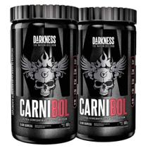 Kit 2 Carnibol Proteina Isolado Baunilha 900g - Darkness