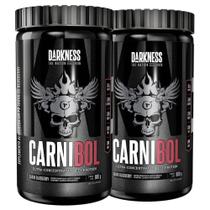 Kit 2 Carnibol Proteina Isolado Blueberry 900g - Darkness