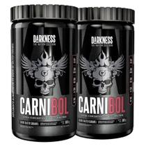 Kit 2 Carnibol Proteina Isolado Caramelo 900g - Darkness Kit 2 Carnibol Proteina Isolado Caramelo 900g - Darkness