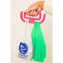 Kit 2 Carregador de Sacolas Suporte Com Alça Para Compras Portátil