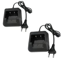 Kit 2 Carregadores da Baofeng Para Rádio Comunicador UV5R UV5RA UV6R
