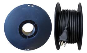 Kit 2 Carretel De Plástico Arame,fio,linha,cabos, Extensão Kit 2 Carretel De Plástico Arame,fio,linha,cabos, Extensão