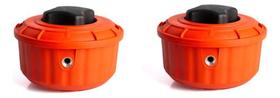 Kit 2 Carretel Nylon Automático M10x1.25 Roçadeira Sanre Brasil Kit 2 Carretel Nylon Automático M10x1.25 Roçadeira Sanre Brasil