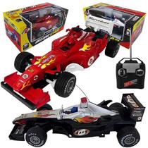 kit 2 Carrinho Carro Controle Remoto Formula 1 - toys