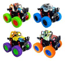 Kit 2 Carrinho Monster Truck Fricção Color Pick Up Hip Hot C Kit 2 Carrinho Monster Truck Fricção Color Pick Up Hip Hot C