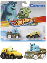 Kit 2 Carrinhos Hot Wheels RacerVerse Sulley Vs Mike Wazowski Kit 2 Carrinhos Hot Wheels RacerVerse Sulley Vs Mike Wazowski