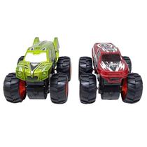 Kit 2 Carrinhos Miniatura Monster Wild Cry Cars Rl021B