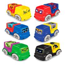 Kit 2 Carros Os Defensores de Brinquedo Infantil