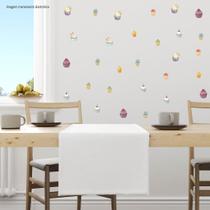Kit 2 Cartelas Adesivos Decorativo Cupcakes Kit 2 Cartelas Adesivos Decorativo Cupcakes