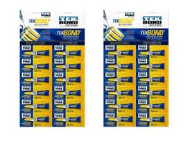 Kit 2 Cartelas C/12 un Cola Instantânea de 2 gr Multiuso Kit 2 Cartelas C/12 un Cola Instantânea de 2 gr Multiuso