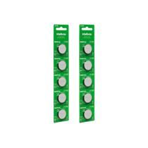 KIT 2 CARTELAS COM 5 BATERIAS PILHAS DE LITIO 500mAh BOTÃO 3V CR 2450 INTELBRAS KIT 2 CARTELAS COM 5 BATERIAS PILHAS DE LITIO 500mAh BOTÃO 3V CR 2450 INTELBRAS