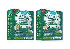Kit 2 Cartliv Multi Colágeno T/2 40mg Ha 80mg+Msm 900mg C/30
