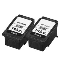Kit 2 Cartucho Compatível com Canon PG145 Preto 10ML Kit 2 Cartucho Compatível com Canon PG145 Preto 10ML