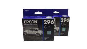 KIT 2 CARTUCHOS EPSON 296 PRETO Xp231 Xp241 Xp431 Xp441