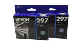 KIT 2 CARTUCHOS ORIGINAIS 297 PRETO Xp231 Xp241 Xp431 Xp441 - EPSON