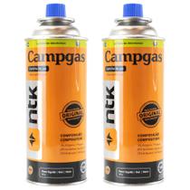 Kit 2 Cartuchos Refil Campgas 227g Para Fogareiro Nautika