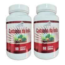 Kit 2 Castanha da India - Life Natural - 60 Cápsulas Kit 2 Castanha da India - Life Natural - 60 Cápsulas