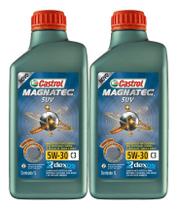 Kit 2 Castrol Magnatec Suv 5w30 C3 Dexos 2 Api Sn Sintético