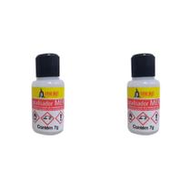 Kit 2 Catalisadores Massa Plástica Iberê Secagem Rápida Alta Aderência Funilaria Pintura Automotiva