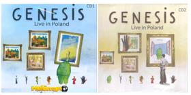 KIT 2 CDs Genesis Live in Poland CD 1 e 2 KIT 2 CDs Genesis Live in Poland CD 1 e 2