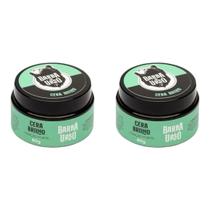 Kit 2 Cera Brilho Barba de Urso