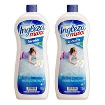 Kit 2 Cera Líquida Incolor Ingleza 750 ml Brilho Rápido