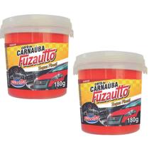 Kit 2 Ceras De Carnaúba Fuzautto Toque Final 180G Cada