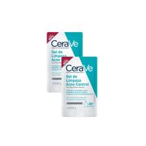 Kit 2 CeraVe Gel de Limpeza Acne Control Refil 227g