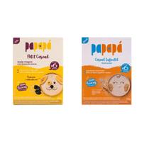 Kit 2 Cereal Infantil Papapá Aveia Banana e Multicereais S/ Açúcar - 340g