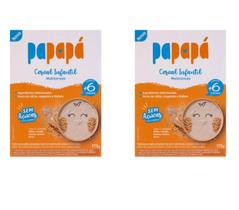 Kit 2 Cereal Infantil Papapá Multicereais S/ Açúcar - 340g