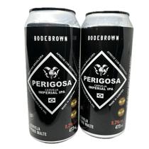 Kit 2 Cervejas Perigosa Pale Ale 9,2% Imperial Ipa 473ml - Bodebrown Perigosa