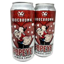 Kit 2 Cervejas Popeye Artesanal Larger 473ml Puro Malte