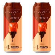 Kit 2 cervejas schornstein chocolate com pimenta 473 ml Kit 2 cervejas schornstein chocolate com pimenta 473 ml