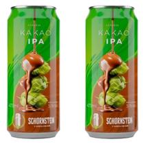 Kit 2 cervejas schornstein ipa kakao 473ml Kit 2 cervejas schornstein ipa kakao 473ml