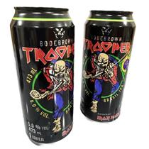 Kit 2 Cervejas Trooper Brasil Iron Maiden Ipa 473ml Original - Trooper Iron Maiden
