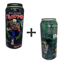 Kit 2 Cervejas Trooper Iron Maiden + Mago de Houblon Ipa