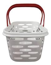 kit 2 Cesta Pequena Com Alça Excelente E Resistente