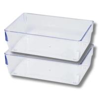 Kit 2 Cesto Organizador de Armario Modular 3 Porta Utensilio