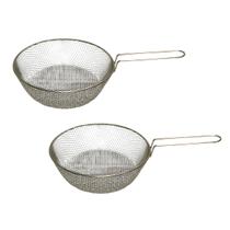 Kit 2 Cestos De Fritura Premium Redondo 20 Cm Fryer Max